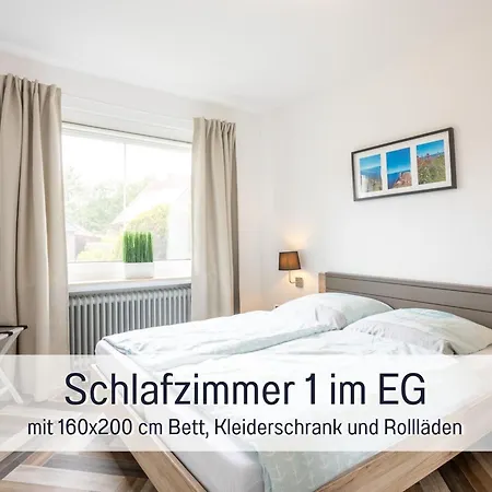 Robbenglueck Tossens - 2 Ferienwohnungen Oder Ganzes Haus, Bis 10 Personen, Grosser Garten, Hunde Willkommen, 1,5 Km Zum Deich טוסנס