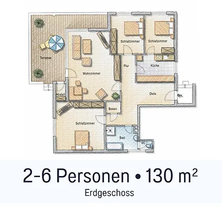 Robbenglueck Tossens - 2 Ferienwohnungen Oder Ganzes Haus, Bis 10 Personen, Grosser Garten, Hunde Willkommen, 1,5 Km Zum Deich טוסנס