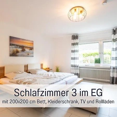 Robbenglueck Tossens - 2 Ferienwohnungen Oder Ganzes Haus, Bis 10 Personen, Grosser Garten, Hunde Willkommen, 1,5 Km Zum Deich דירה טוסנס