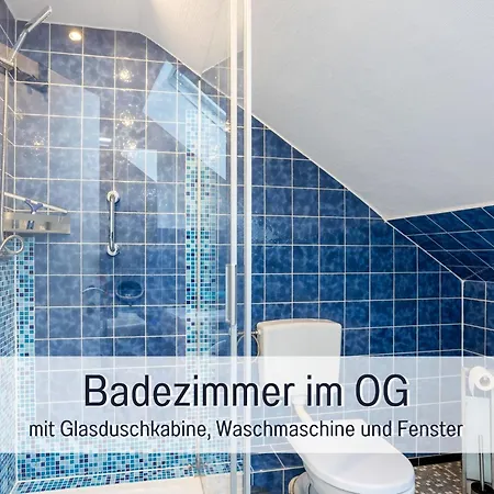 Apartamento Robbenglueck Tossens - 2 Ferienwohnungen Oder Ganzes Haus, Bis 10 Personen, Grosser Garten, Hunde Willkommen, 1,5 Km Zum Deich