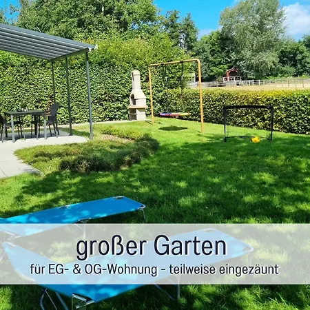 Robbenglueck Tossens - 2 Ferienwohnungen Oder Ganzes Haus, Bis 10 Personen, Grosser Garten, Hunde Willkommen, 1,5 Km Zum Deich Apartamento Tossens
