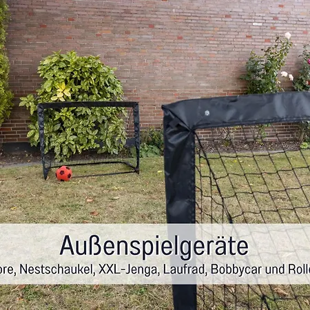 Robbenglueck Tossens - 2 Ferienwohnungen Oder Ganzes Haus, Bis 10 Personen, Grosser Garten, Hunde Willkommen, 1,5 Km Zum Deich דירה *