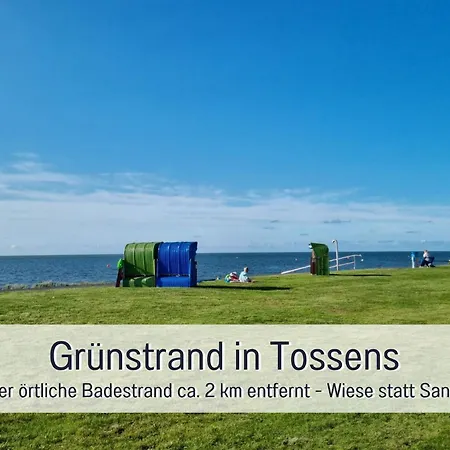 Robbenglueck Tossens - 2 Ferienwohnungen Oder Ganzes Haus, Bis 10 Personen, Grosser Garten, Hunde Willkommen, 1,5 Km Zum Deich