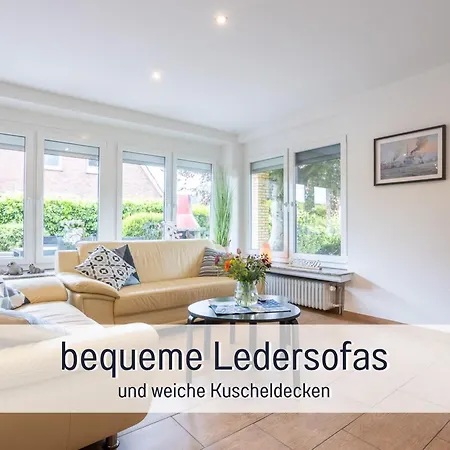 Robbenglueck - Ruhe, Garten Und Nordseegefuehl Appartamento Tossens