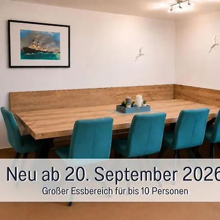 Robbenglueck Tossens - 2 Ferienwohnungen Oder Ganzes Haus, Bis 10 Personen, Grosser Garten, Hunde Willkommen, 1,5 Km Zum Deich טוסנס