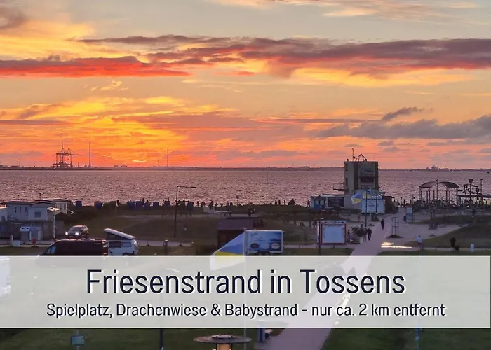 Robbenglueck In Ideal Fuer Familien Und Freunde - 2 Hunde Ohne Aufpreis Apartman Tossens